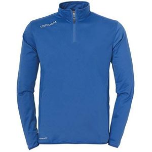 uhlsport Heren Essential 1/4 Zip Sweatshirt, azuurblauw/wit, 5XL