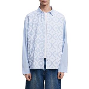 Desigual - Overhemd - Multicolor - Lange Mouwen - Oxford-stijl