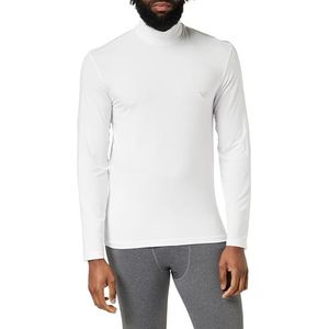 Emporio Armani Heren Mannen Mannen Sweater Soft Modal Sweatshirt, wit, S