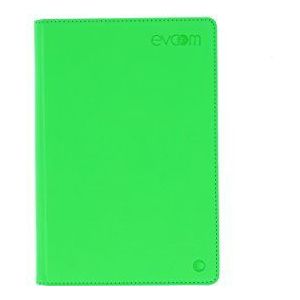 Evoom ev305561 - Folio Universal 9 ""10,4"" Neon Groen voor Tablet - Similicuir-systeem délastique - Elégante afwerking