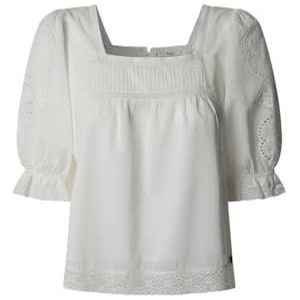 Pepe Jeans Dames EVERLY Shirt, Wit (OFF WIT), XL, Wit (gebroken wit), XL