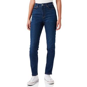 JACK & JONES Dames Jjxx Jxberlin Slim Hw Cc2006 Noos Jeans, Dark Blue Denim, 30W / 30L EU, donkerblauw (dark blue denim), 30W x 30L