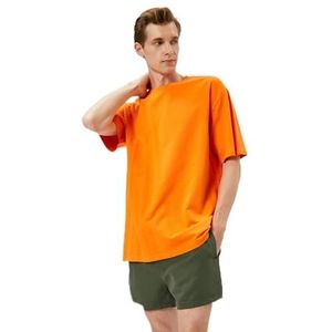 Koton Heren Trekkoord Pocket Detail Short Trunk Swim Wear, groen (989), M