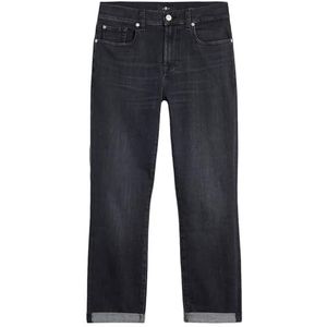 7 For All Mankind Relaxed Skinny Blacky, zwart, 24W