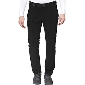 maier sports Heren Torid Slim Zip wandelbroek, zwart (black), 28