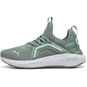 PUMA Dames SOFTRIDE ENZO 5 WN's Road Running Schoen, Green Moon-Peaceful Blauw Wit, 3.5 UK, Green Moon Peaceful Blue PUMA Wit, 36 EU