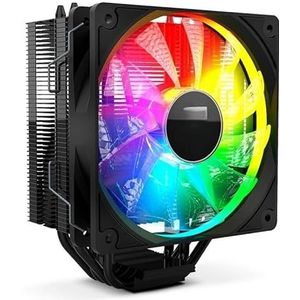 VoltShine ARGB CPU-koeling, efficiënt design, krachtige ventilator, optimale warmteafvoer, ideaal voor overklokken en gamen.