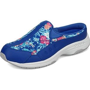 Easy Spirit Traveltime588 Pantoffels voor dames, blauw, 44 EU Breed