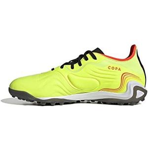 adidas Copa Sense.1 Tf Sneakers voor heren, Team Solar Yellow Solar Red Core Black, 40.50 EU