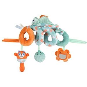 Chicco 00011043000000 Spiraal Kameleon, Kinderbed/Buggy, met grappige speelactiviteiten, van superzachte stof, 0 maanden +