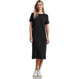 Shirtjurk - Zwart - Casual Fit - Ronde Hals - Korte Mouwen