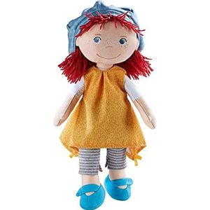 Haba Speelpop Freya Junior 30 Cm Polyester Geel/Blauw 4-delig