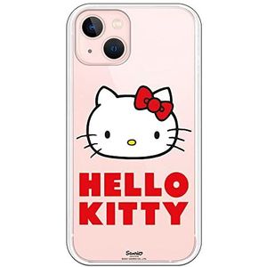 Personalaizer Hello Kitty Logo beschermhoes voor iPhone 14