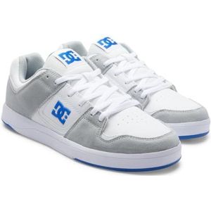 DC Shoes Heren Cure Sneakers, Wit Grijs Blauw, 39 EU