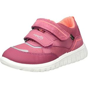 Superfit Sport7 Mini Sneakers voor meisjes, Roze Oranje 5500, 26 EU