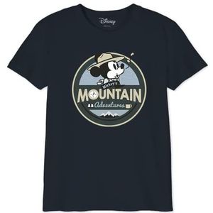 Disney T-shirt voor jongens, Marine., 12 Jaren