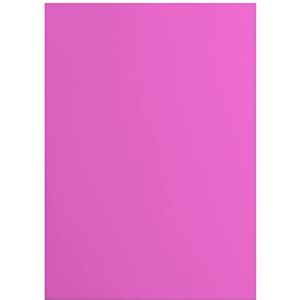 Vaessen Creative 2927-037 Florence Cardstock papier, roze, 216 gram/m², DIN A4, 10 stuks, glad, voor scrapbooking, kaarten maken, ponsen en andere papierknutselwerk