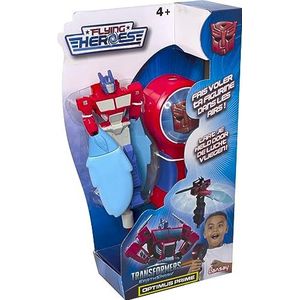 Lansay Flying Heroes – Transformers – Optimus Prime – vliegende figuur en zijn werper – bioscoopfiguren – vanaf 6 jaar