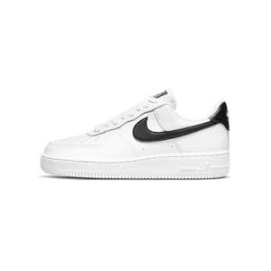 Nike Wmns Air Force 1 '07 Basketbalschoenen voor dames, Wit Zwart Wit, 42 EU