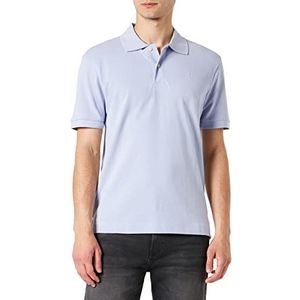 Seidensticker - Slim Fit - Poloshirt - Lichtblauw - Korte Mouwen
