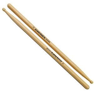 ROHEMA Trommelstokken Rounded-Tip-serie, Hickory gelakt, kruiden beter
