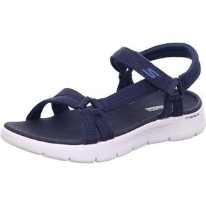 Skechers Dames Go Walk Flex sandaal – Sublime sportsandalen, marineblauw, 39 EU, navy, 39 EU