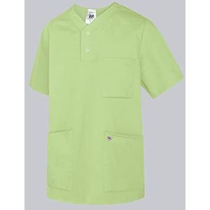 BP 1741-853-78-L Unisex overtrek-tas, 1/2 mouwen, V-hals met arm-liftsysteem, 200,00 g/m² stofmix, lichtgroen, L