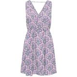 ONLY - ONLNOVA SARA - Zomerjurk - Donkerblauw - Bloemenprint