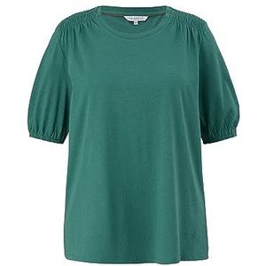 TRIANGLE Dames T-shirt korte mouwen, Blue Green, 44