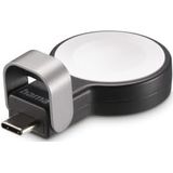 Hama Apple Watch oplader voor draadloos opladen, USB-C-laadstation magnetisch, SW