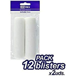 Criscolor 84356214264 Roller, rood en staal