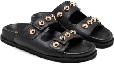 Gioseppo - Wrentham - Sandalen - Zwart - Leer