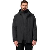 Jack Wolfskin Altenberg 3-in-1 jas, zwart, M