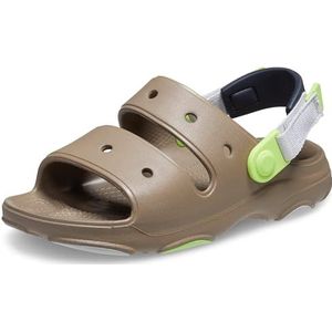 Crocs Unisex Kid's Classic All-Terrain Sandaal K, Khaki Multi