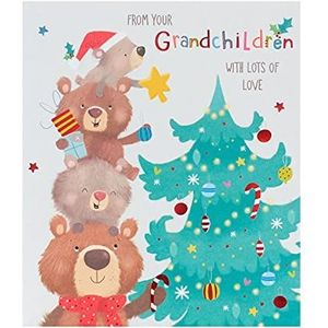 Kerstkaart van kleinkinderen - Grandparents Christmas Card - Oma Kerstkaart - Kerstkaart - Opa Kerstkaart