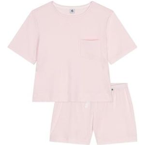 Petit Bateau Pyjacourt voor dames, Roze, XXS