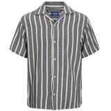 Jorcoba Stripe Resort Shirt Ss Sn, Ocean Cavern, XS