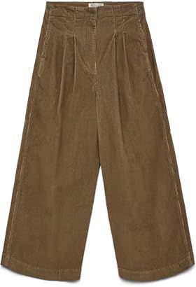 Vero Moda - Awtala - Hoge Taille Broek - Wijde Pijpen