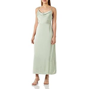 Vila Viravenna Strap Ankle Dress-Noos Jurk voor dames, desert sage, 42
