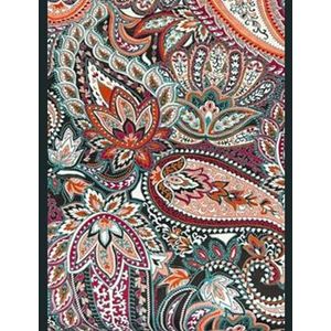 ONLY Dames Onlnova Life Vis L/S Lynne Shirt AOP blouse, Evergreen/Aop:594 Chic Paisley, L