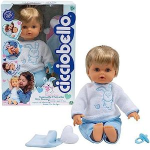 Cicciobello, CCB99 Knuffelige koekoekpop, 42 cm, zacht lichaam, omarmingen, kitzel en coucoucoupage, 1 fopspeen en 1 knuffeldier, speelgoed voor kinderen vanaf 2 jaar