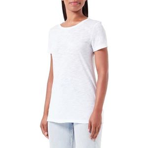 Sisley T-shirt voor dames, Wit 101., XS