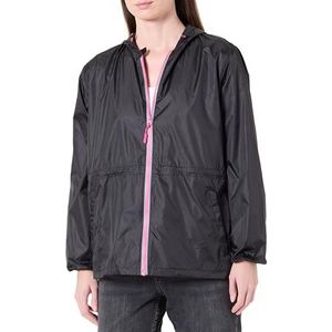 Perletti - Waterdichte Jas - Fuchsia - Dames - Reflecterend