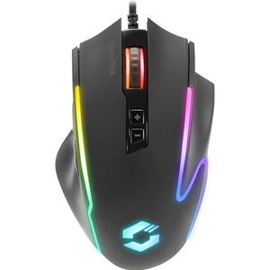 Speedlink - DECUS NX - Gamingmuis - Zwart - Bekabeld - RGB Verlichting