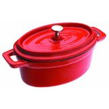 Ibili - Cocotte - Gietijzer - Zwart - Geschikt voor Inductie