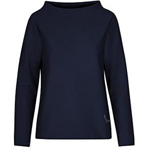 Trigema Sweatshirt voor dames, Donkerblauw, L