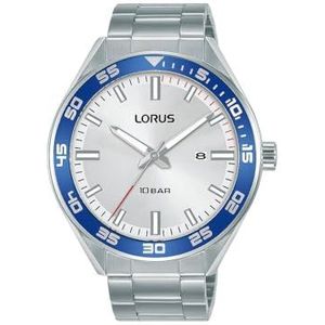 Lorus Heren analoog kwarts horloge met metalen armband RH939NX9