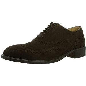 Tommy Hilfiger BASTIAN 1B Oxford veterschoenen voor heren, Braun Coffee Bean 212, 41 EU