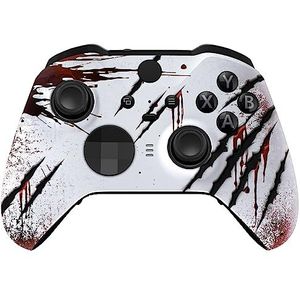 eXtremeRate Voorste Schaal Cover voor Xbox One Elite Series 2 (Model 1797),Shell Case &Accent Rings Vervanging voor Xbox Elite Series 2 Wireless Core Controller-Wilde Aanval
