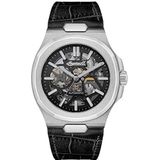 Ingersoll 1892 The Catalina Automatic Mens Watch with Black Dial and Black Leather Strap - I12502